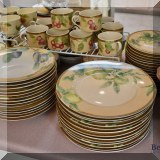 K08. 71-Piece Newbury dinnerware.